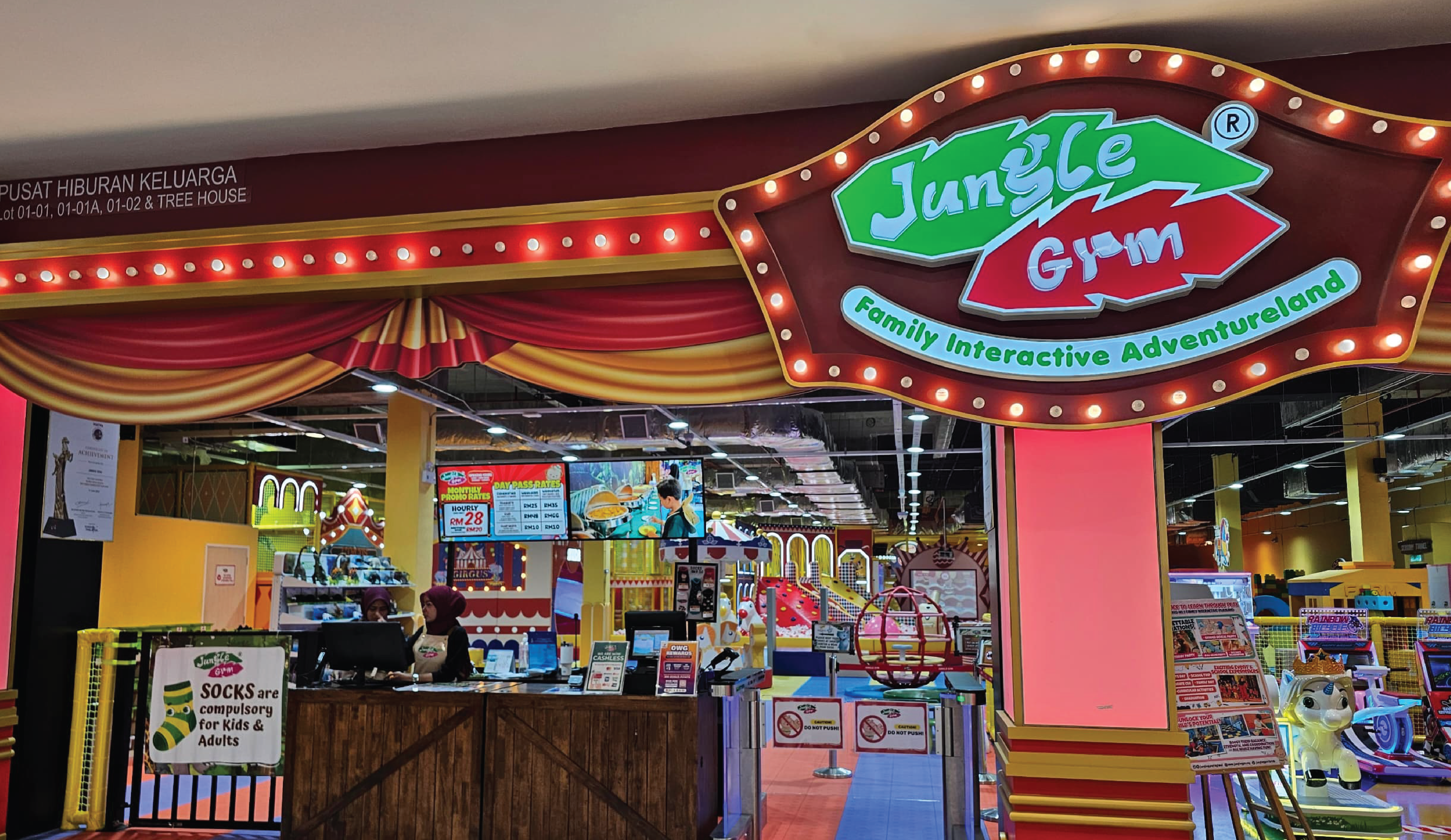 Jungle Gym Eco Sanctuary Mall - Book tickets online at FunMalaysia